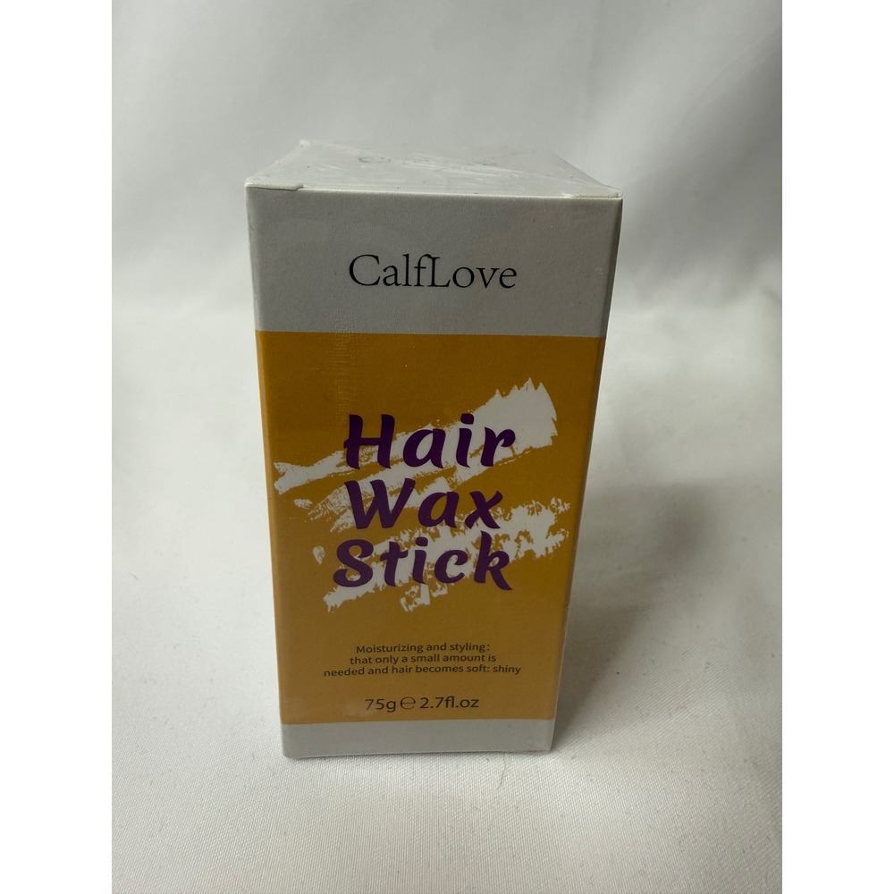 CalfLove Hair Wax Stick‎ 75g 2.7oz Moisturizing Styling Pomade Sleek Finish New